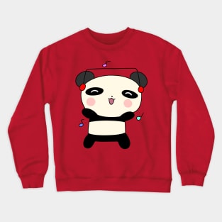 Dancing Headphones Panda Crewneck Sweatshirt